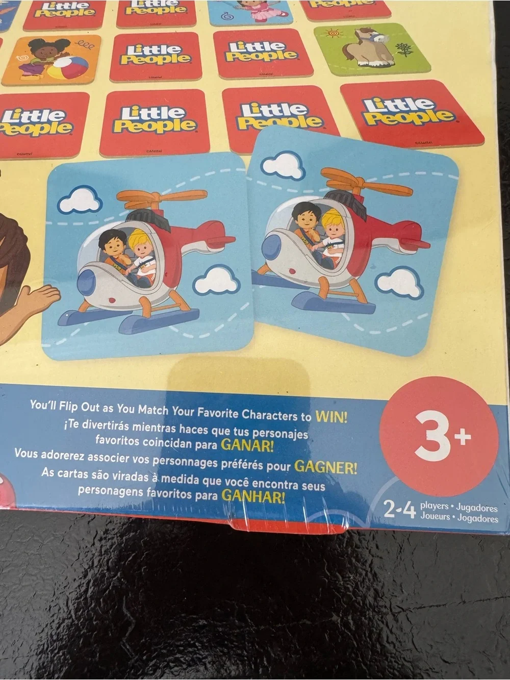 Fisher-Price Make-A-Match Little People Card Game NIB